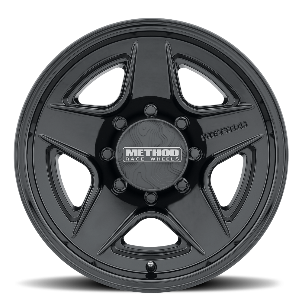 Aluminum Wheels 18x9 MR319 Bolt Pattern 8 On 170 Offset 18 Lip Size 1.06 Gloss Black GB Method