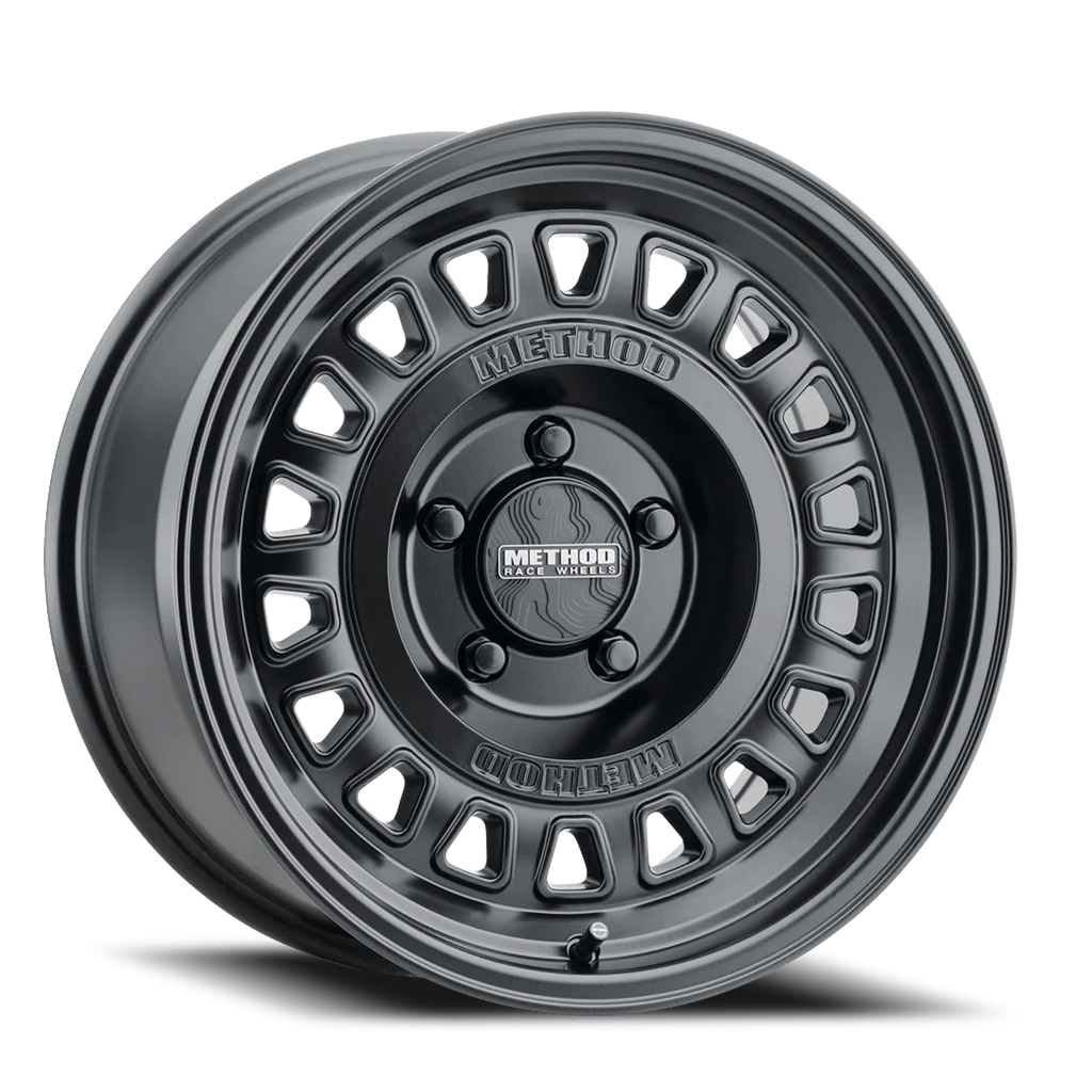 Aluminum Wheels 17x8.5 MR320 Bolt Pattern 5 On 150 Offset 0 Lip Size 2.76 Matte Black MB Method