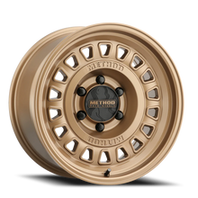 Load image into Gallery viewer, Aluminum Wheels 17x8.5 MR320 Bolt Pattern 6 On 139.7 Offset 0 Lip Size 2.76 Method Bronze BZ Method