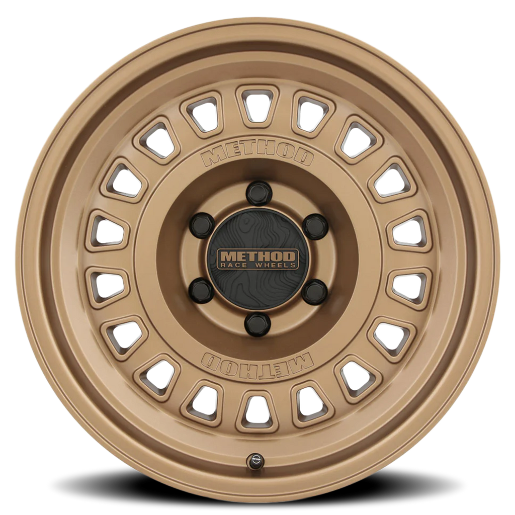 Aluminum Wheels 17x8.5 MR320 Bolt Pattern 6 On 139.7 Offset 0 Lip Size 2.76 Method Bronze BZ Method