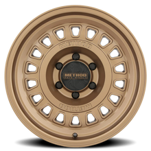 Load image into Gallery viewer, Aluminum Wheels 17x8.5 MR320 Bolt Pattern 6 On 139.7 Offset 0 Lip Size 2.76 Method Bronze BZ Method