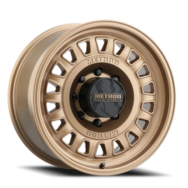 Aluminum Wheels 18x9 MR320 Bolt Pattern 8 On 180 Offset 18 Lip Size 1.89 Method Bronze BZ Method