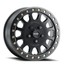 Load image into Gallery viewer, Aluminum Wheels 15x6 MR401 Beadlock UTV Bolt Pattern 5 On 114.3 Offset 49 Lip Size 0 Matte Black MB Method