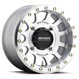 Aluminum Wheels 15x7 MR401 Beadlock UTV Bolt Pattern 4 On 156 Offset 13 Lip Size 1.77 Machined Raw Machined SL Method