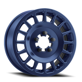 Aluminum Wheels 15x6 MR407 Bead Grip UTV Bolt Pattern 5 On 114.3 Offset 51 Lip Size 0 Bahia Blue BL Method