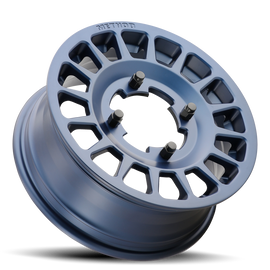 Aluminum Wheels 15x6 MR407 Bead Grip UTV Bolt Pattern 4 On 156 Offset 51 Lip Size 0 Bahia Blue BL Method
