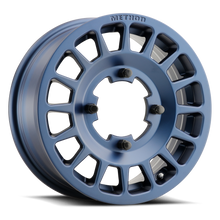Load image into Gallery viewer, Aluminum Wheels 15x6 MR407 Bead Grip UTV Bolt Pattern 4 On 136 Offset 51 Lip Size 0 Bahia Blue BL Method