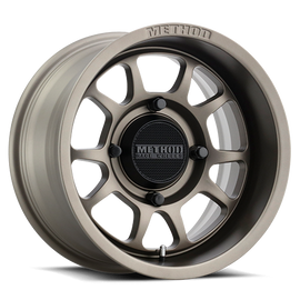 Aluminum Wheels 15x10 MR409 Bead Grip UTV Bolt Pattern 4 On 156 Offset 0 Lip Size 4.33 Steel Grey GY Method