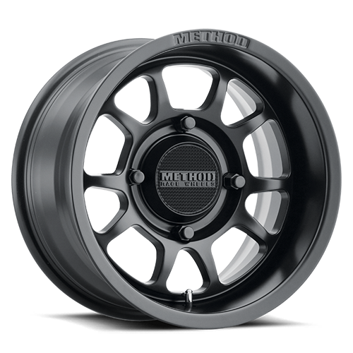 Aluminum Wheels 15x7 MR409 Bead Grip UTV Bolt Pattern 4 On 156 Offset 13 Lip Size 2.95 Matte Black MB Method