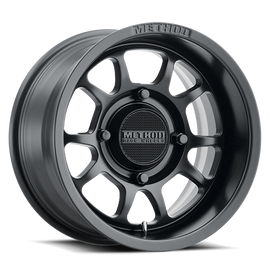 Aluminum Wheels 15x7 MR409 Bead Grip UTV Bolt Pattern 4 On 156 Offset 38 Lip Size 2.28 Matte Black MB Method