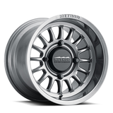 Method Race Wheels MR41151047864 Aluminum Wheels 15x10 MR411 Bead Grip UTV Bolt Pattern 4 On 136 Offset 25 Lip Size 3.23 Gloss Titanium SL Method