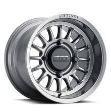 Load image into Gallery viewer, Aluminum Wheels 15x7 MR411 Bead Grip UTV Bolt Pattern 4 On 156 Offset 38 Lip Size 1.57 Gloss Titanium SL Method