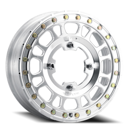 Aluminum Wheels 15x5 MR412 Beadlock UTV Bolt Pattern 5 On 114.3 Offset 43 Lip Size 0 Machined Raw Machined Method