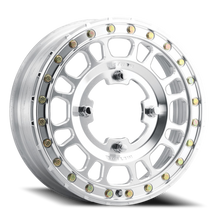 Load image into Gallery viewer, Aluminum Wheels 15x5 MR412 Beadlock UTV Bolt Pattern 4 On 156 Offset 43 Lip Size 0 Machined Raw Machined Method