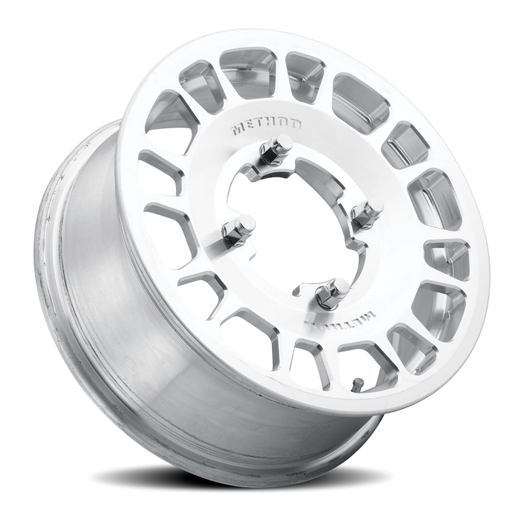 Aluminum Wheels 15x6 MR412 Beadlock UTV Bolt Pattern 4 On 156 Offset 51 Lip Size 0 Machined Raw Machined Method