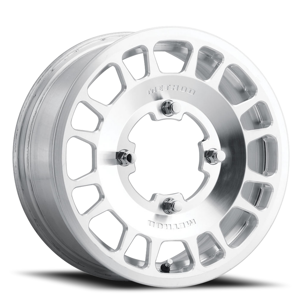 Aluminum Wheels 15x6 MR412 Beadlock UTV Bolt Pattern 4 On 136 Offset 51 Lip Size 0 Machined Raw Machined Method