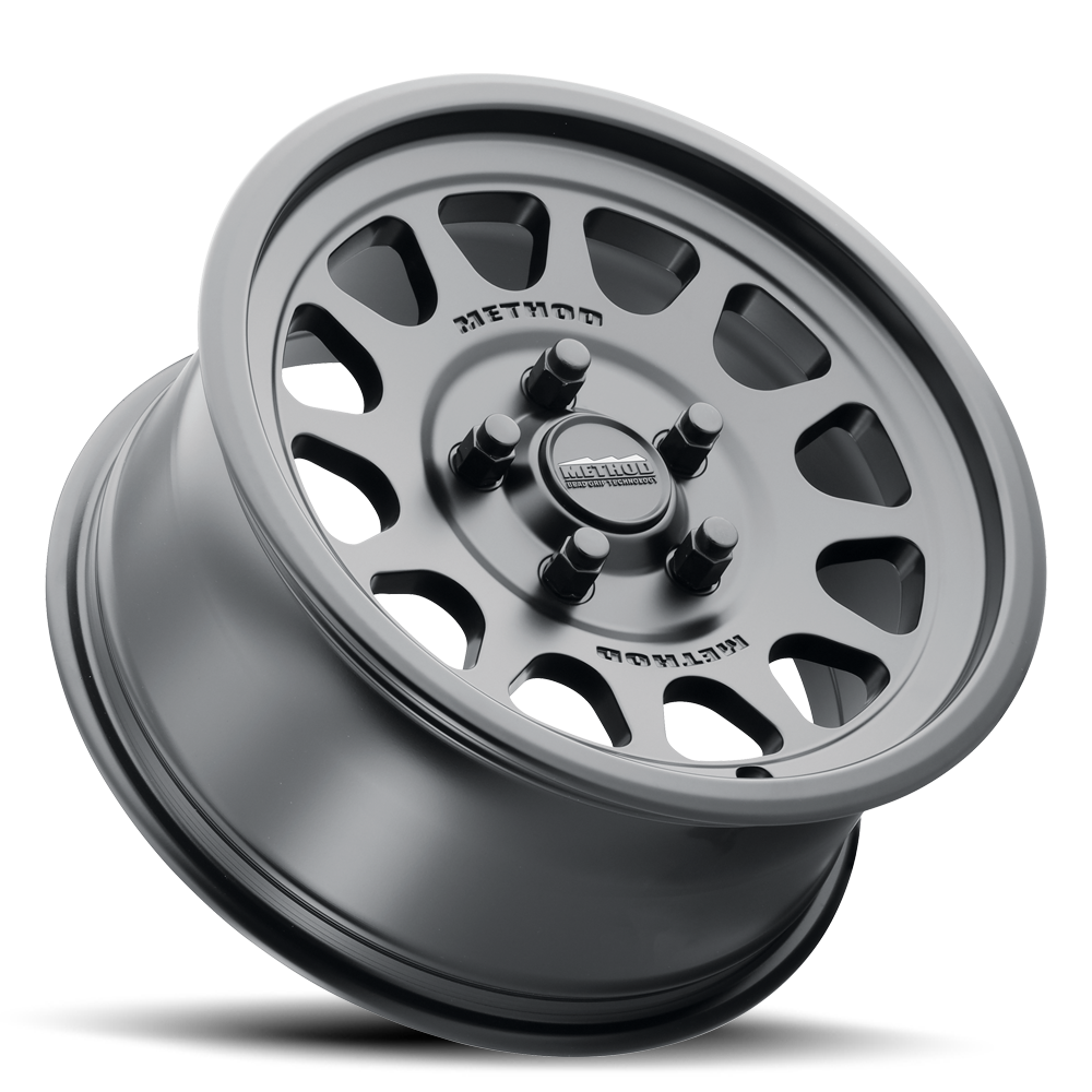 Aluminum Wheels 15x7 MR414 Bead Grip UTV Bolt Pattern 5 On 114.3 Offset 38 Lip Size 0.79 Matte Black MB Method