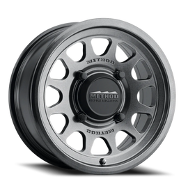Aluminum Wheels 15x7 MR414 Bead Grip UTV Bolt Pattern 4 On 136 Offset 38 Lip Size 0.79 Graphite GY Method