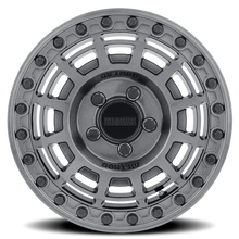 Load image into Gallery viewer, Aluminum Wheels 15x10 MR415 Beadlock UTV Bolt Pattern 5 On 114.3 Offset 25 Lip Size 2.09 Graphite GY Gloss Graphite Ring Method