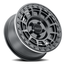 Load image into Gallery viewer, Aluminum Wheels 15x7 MR415 Beadlock UTV Bolt Pattern 5 On 114.3 Offset 38 Lip Size 0 Matte Black MB Gloss Black Ring Method