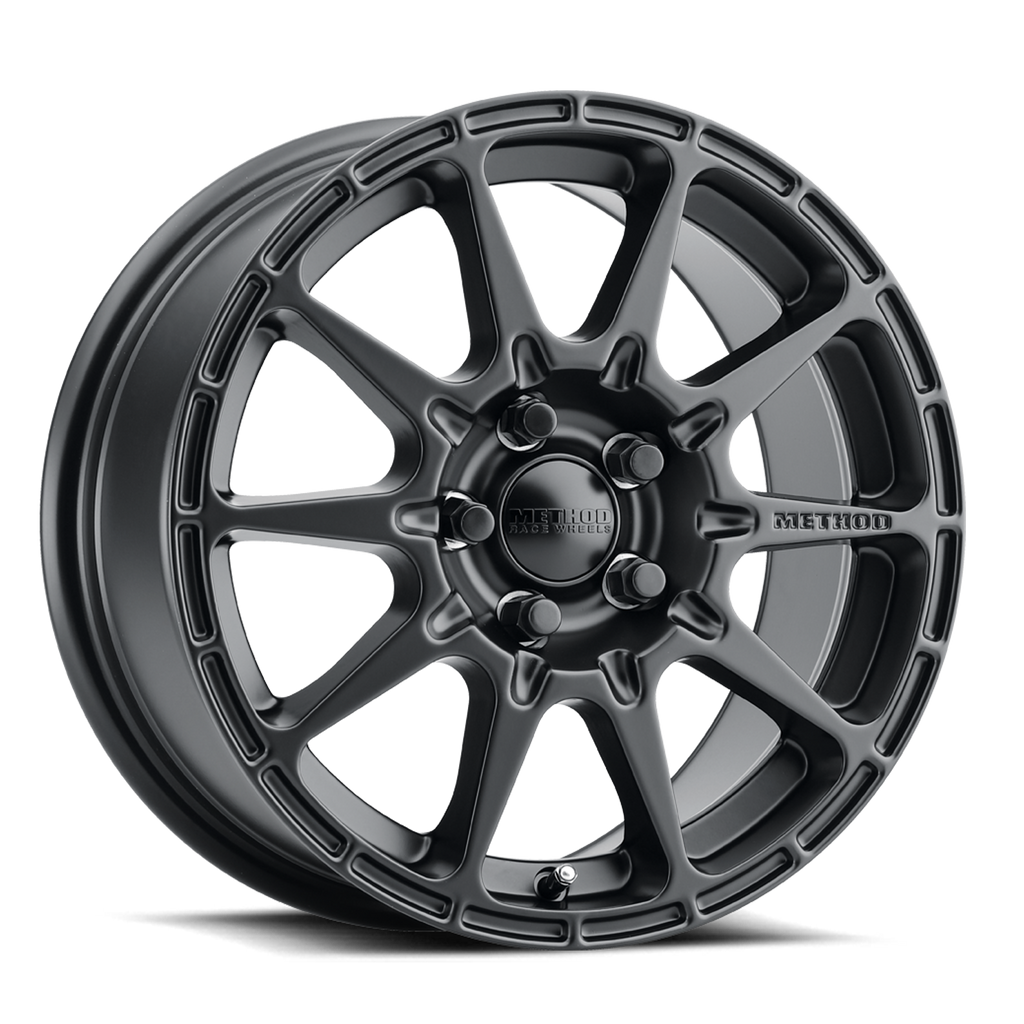 Aluminum Wheels 15x7 Rally VT-Spec MR501 Bolt Pattern 5 On 114.3 Offset 48 Lip Size 0 Matte Black MB Method