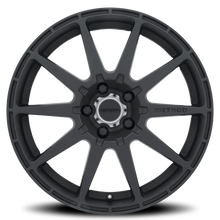 Load image into Gallery viewer, Aluminum Wheels 17x8 Rally MR501 Bolt Pattern 5 On 114.3 Offset 42 Lip Size 0 Matte Black MB 1 Piece Center Cap Method