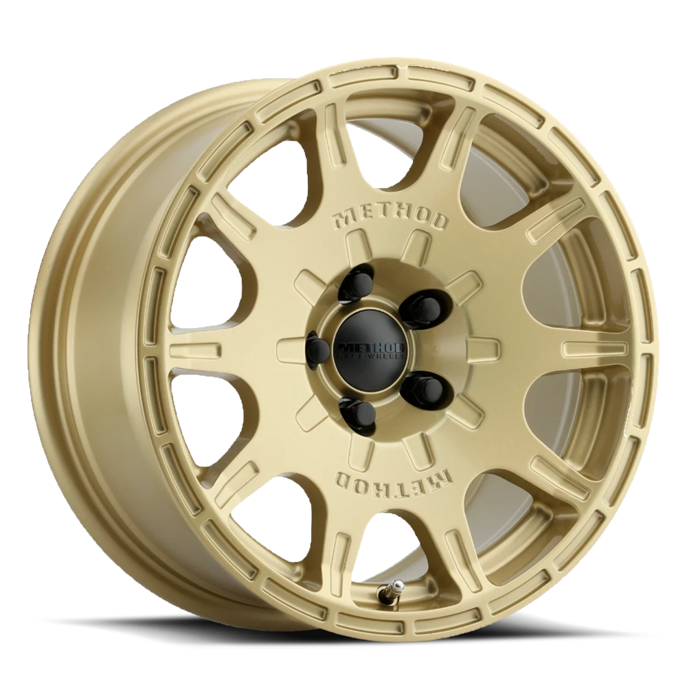 Aluminum Wheels 15x7 Rally VT-Spec MR502 Bolt Pattern 5 On 100 Offset 15 Lip Size 0 Gold GD Method