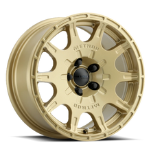 Load image into Gallery viewer, Aluminum Wheels 15x7 Rally VT-Spec MR502 Bolt Pattern 5 On 100 Offset 15 Lip Size 0 Gold GD Method