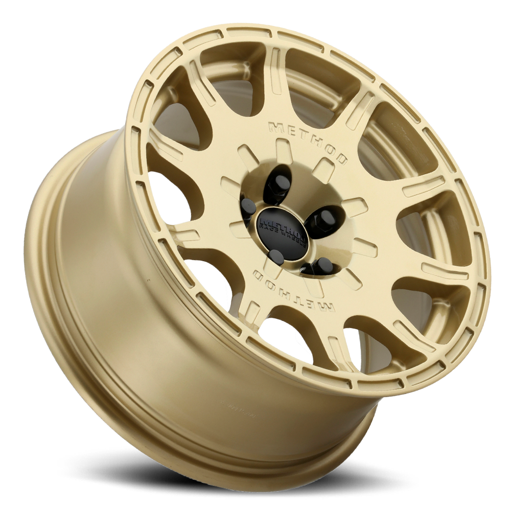 Aluminum Wheels 15x7 Rally VT-Spec MR502 Bolt Pattern 5 On 100 Offset 15 Lip Size 0 Gold GD Method