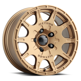 Aluminum Wheels 15x7 Rally VT-Spec MR502 Bolt Pattern 5 On 100 Offset 15 Lip Size 0 Method Bronze BRZ Method