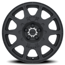 Aluminum Wheels 16x7 Rally MR502 Bolt Pattern 5 On 114.3 Offset 15 Lip Size 0 Matte Black MB Method