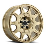 Method Race Wheels MR50278012138-2 Aluminum Wheels 17x8 Rally MR502 Bolt Pattern 5 On 114.3 Offset 38 Lip Size 0 Gold GD Method