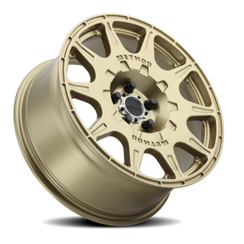 Aluminum Wheels 17x8 Rally MR502 Bolt Pattern 5 On 114.3 Offset 38 Lip Size 0 Gold GD Method