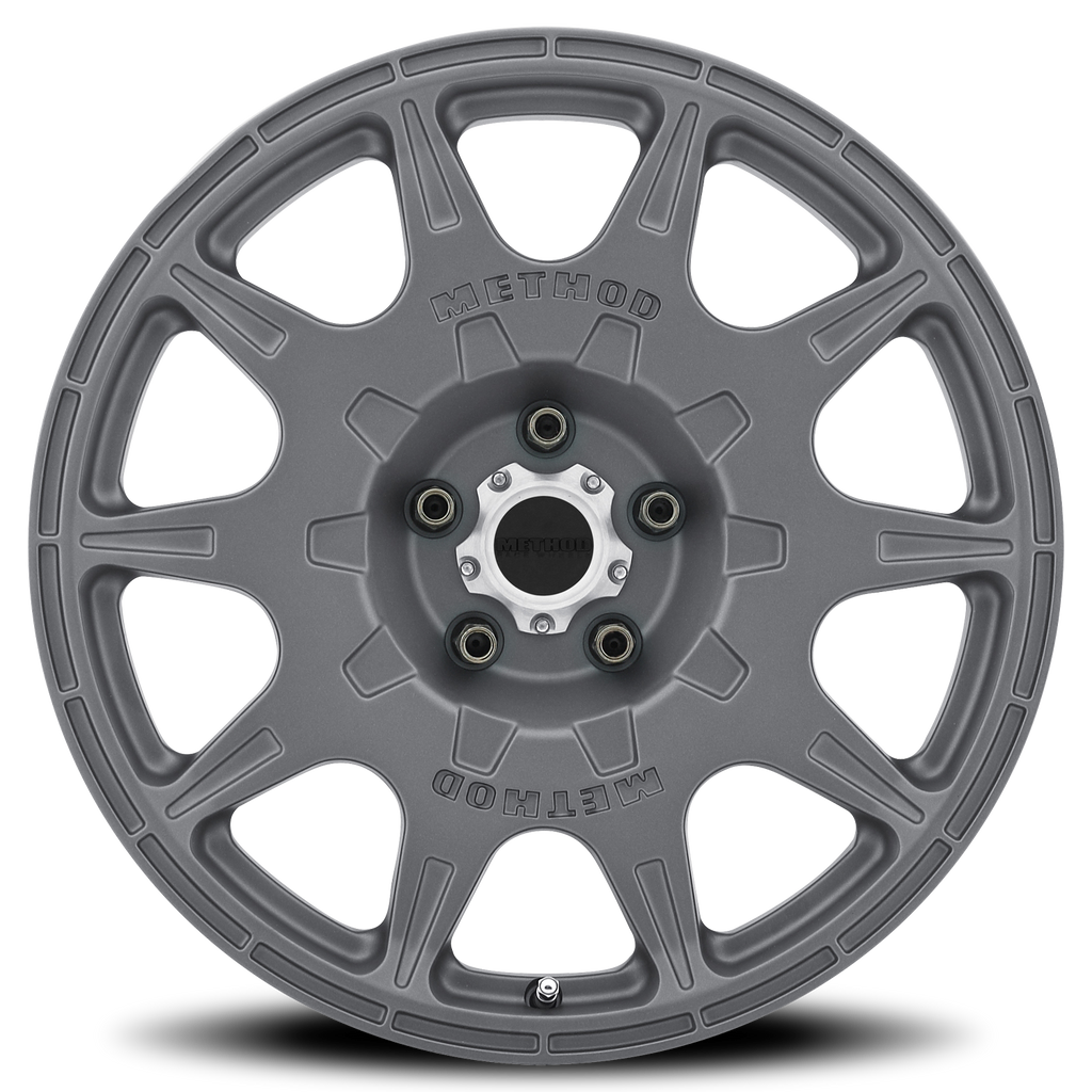 Aluminum Wheels 17x8 Rally MR502 Bolt Pattern 5 On 114.3 Offset 38 Lip Size 0 Titanium GY Method