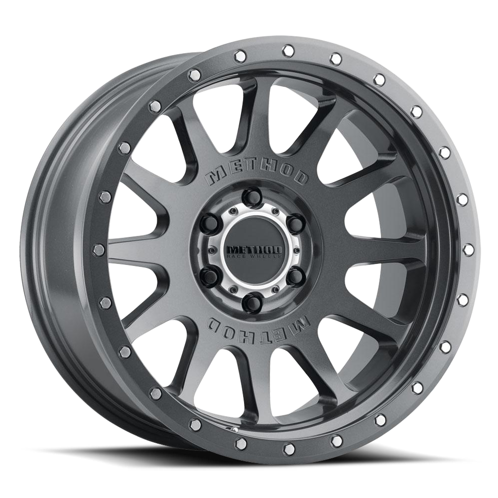 Aluminum Wheels 20x10 NV MR605 Bolt Pattern 6 On 135 Offset -24 Lip Size 2.48 Gloss Titanium GY Method