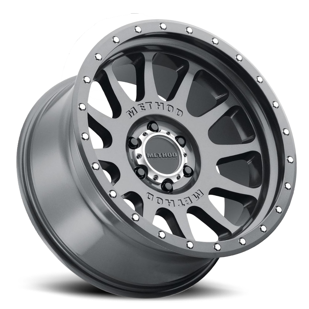 Aluminum Wheels 20x10 NV MR605 Bolt Pattern 6 On 135 Offset -24 Lip Size 2.48 Gloss Titanium GY Method