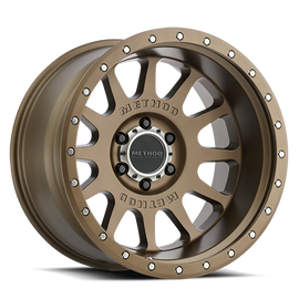Aluminum Wheels 20x10 NV MR605 Bolt Pattern 6 On 135 Offset -24 Method Bronze BRZ Method