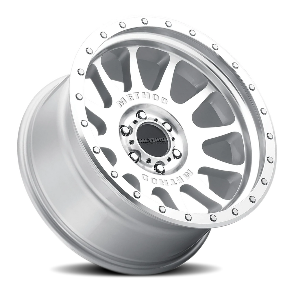 Aluminum Wheels 20x10 NV MR605 Bolt Pattern 5 On 127 Offset -24 Lip Size 2.83 Machined Silver SL Clear Coat Method