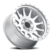 Load image into Gallery viewer, Aluminum Wheels 20x10 NV MR605 Bolt Pattern 5 On 127 Offset -24 Lip Size 2.83 Machined Silver SL Clear Coat Method