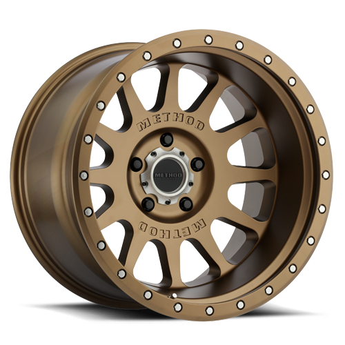 Aluminum Wheels 20x10 NV MR605 Bolt Pattern 5 On 139.7 Offset -24 Method Bronze BRZ Method