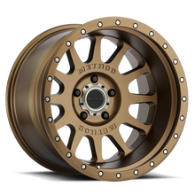 Load image into Gallery viewer, Aluminum Wheels 20x10 NV MR605 Bolt Pattern 5 On 139.7 Offset -24 Method Bronze BRZ Method