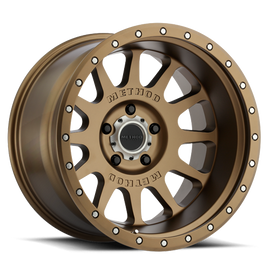 Aluminum Wheels 20x10 NV MR605 Bolt Pattern 5 On 139.7 Offset -24 Method Bronze BRZ Method