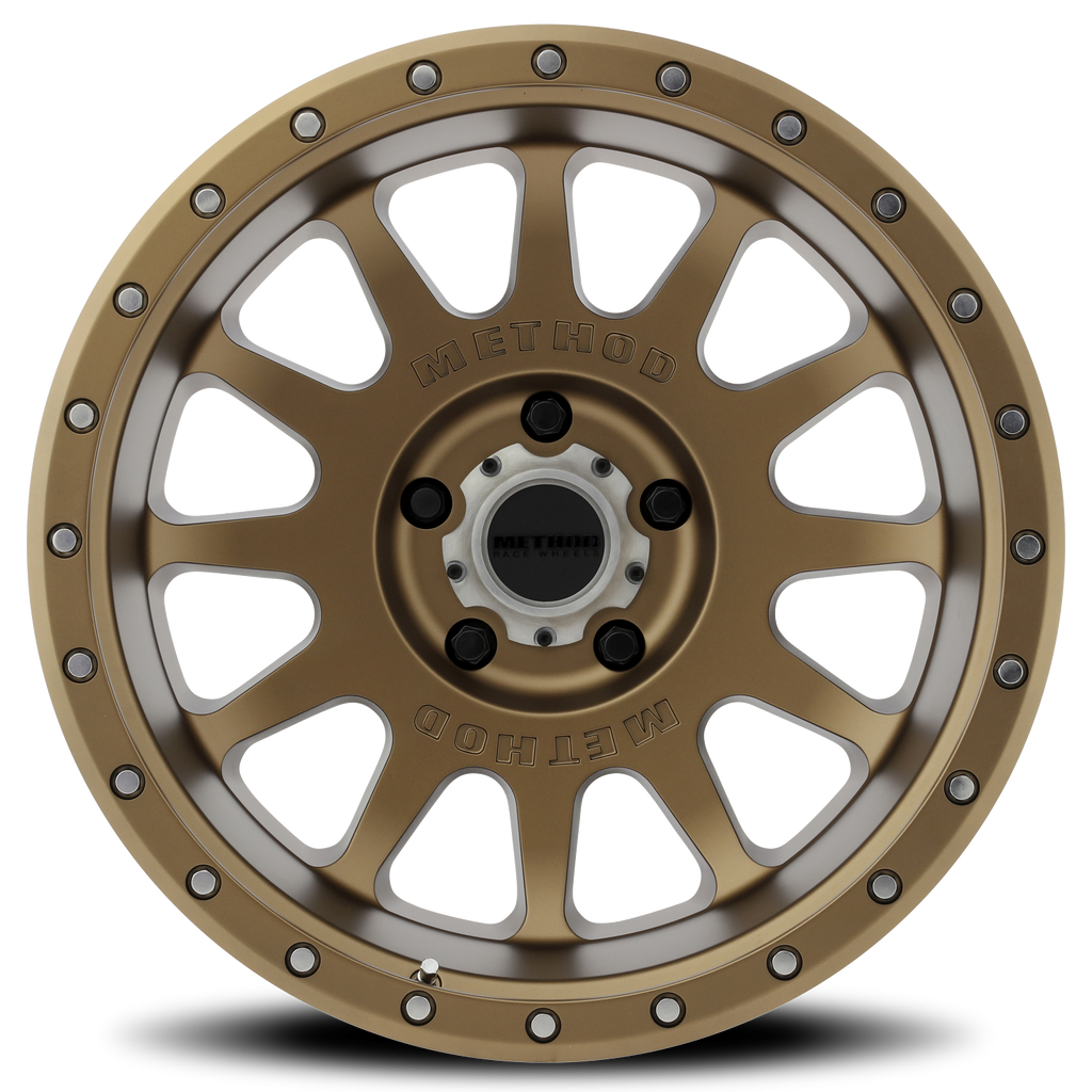 Aluminum Wheels 20x10 NV MR605 Bolt Pattern 5 On 139.7 Offset -24 Method Bronze BRZ Method