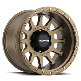 Aluminum Wheels 20x10 NV MR605 Bolt Pattern 8 On 165.1 Offset -24 Method Bronze BRZ Method