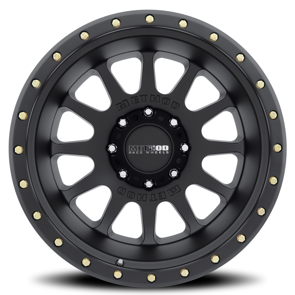 Aluminum Wheels 20x10 NV MR605 Bolt Pattern 8 On 170 Offset -24 Matte Black MB Method