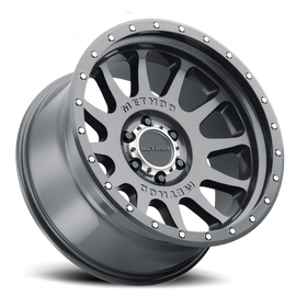 Aluminum Wheels 20x10 NV MR605 Bolt Pattern 8 On 170 Offset -24 Lip Size 2.83 Gloss Titanium GY Method