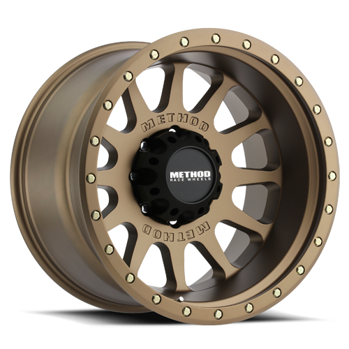 Aluminum Wheels 20x10 NV MR605 Bolt Pattern 8 On 170 Offset -24 Method Bronze BRZ Method