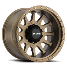 Load image into Gallery viewer, Aluminum Wheels 20x10 NV MR605 Bolt Pattern 8 On 170 Offset -24 Method Bronze BRZ Method
