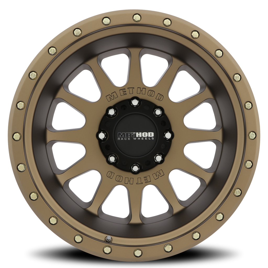 Aluminum Wheels 20x10 NV MR605 Bolt Pattern 8 On 170 Offset -24 Method Bronze BRZ Method