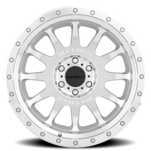 Load image into Gallery viewer, Aluminum Wheels 20x10 NV MR605 Bolt Pattern 8 On 180 Offset -24 Lip Size 2.83 Machined Silver SL Clear Coat Method